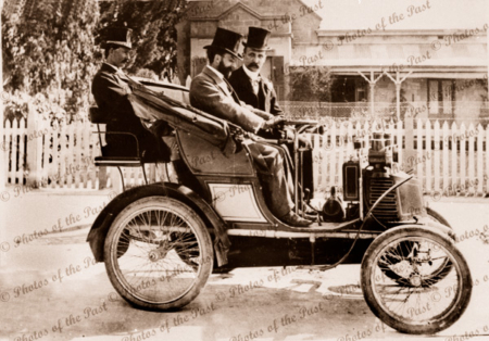 First car in Mitcham. "New Orleans" 1901 South Australia