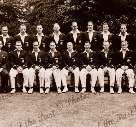 THE INVINCIBLES, 20th Australian Cricket Team to Great Britain 1948 Donald Bradman