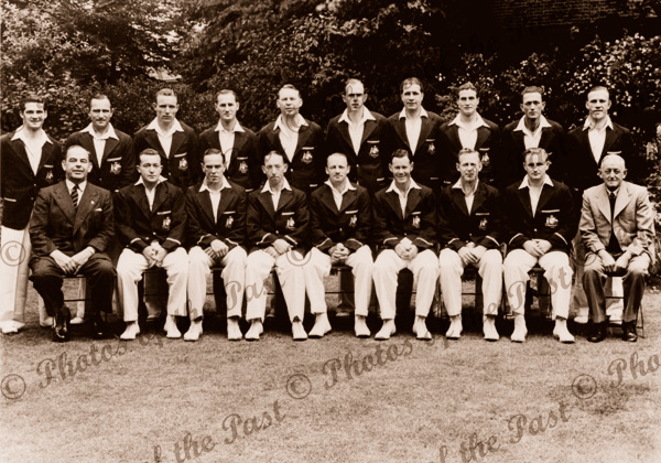 THE INVINCIBLES, 20th Australian Cricket Team to Great Britain 1948 Donald Bradman