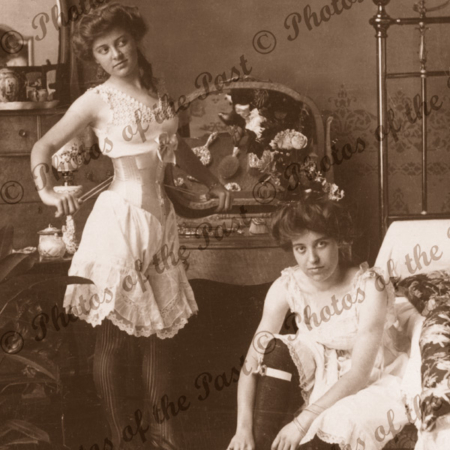 women underwear corsets bedroom c 1900