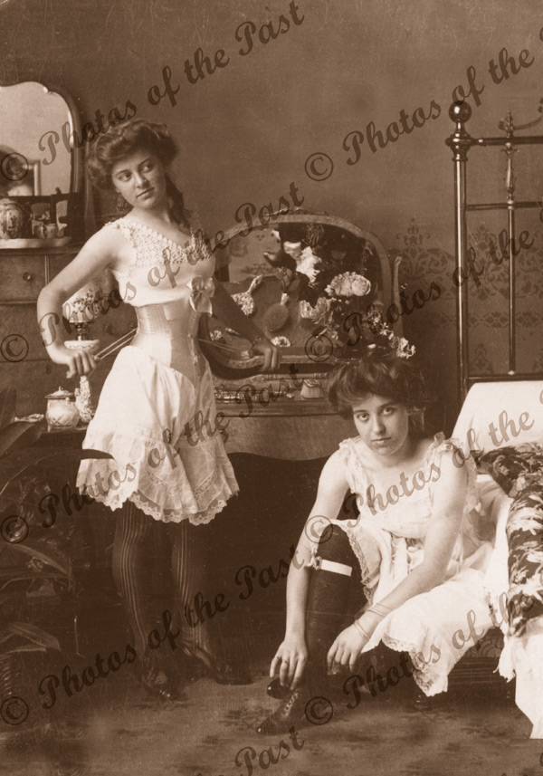 women underwear corsets bedroom c 1900