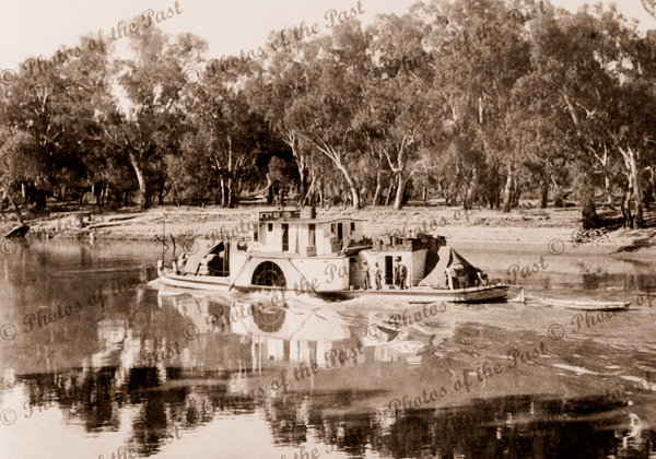 Reflections of the river trade PS PYAP c1920s