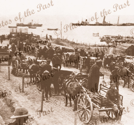 Evacuation of Gallipoli WW1. Dec 1915