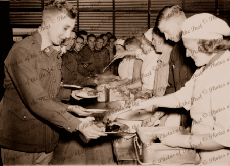 In the Army canteen c1940s SA South Australia