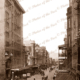 Rundle Street Adelaide looking east from Gawler Place, SA 1929 South Australia, cars