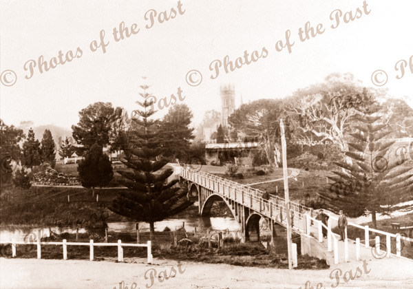 Children's Bridge at Strathalbyn, SA. South Australia. 1930s