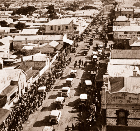Kadina SA, Jubilee celebrations, South Australia 1922