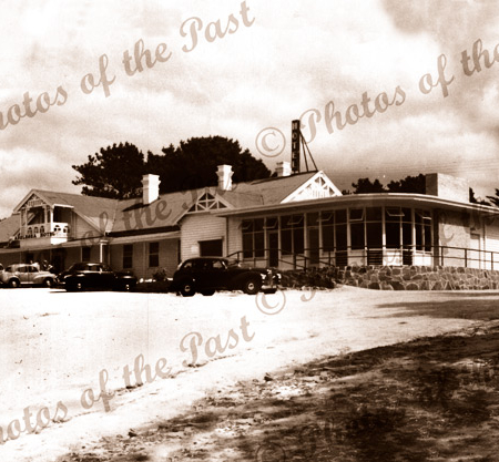 Bond's Anglesea Hotel, Anglesea, Vic. Victoria. Great Ocean Road 1950s