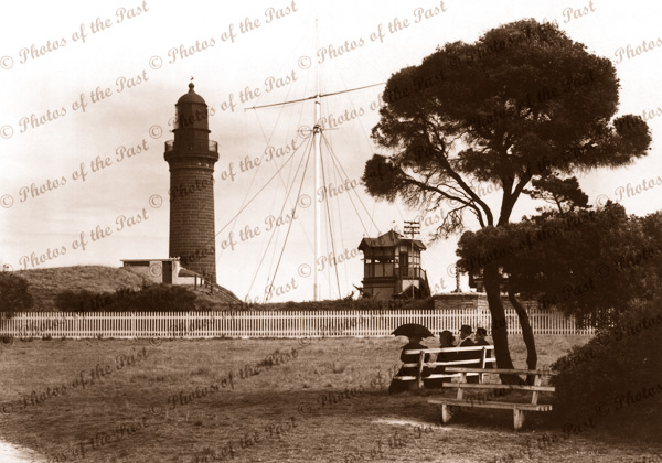 The Lighthouse, Queenscliff, Vic.c1920s. Victoria