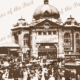 Flinders Street Railway Station, Melbourne Vic.Victoria c 1920s. Cars. Trams