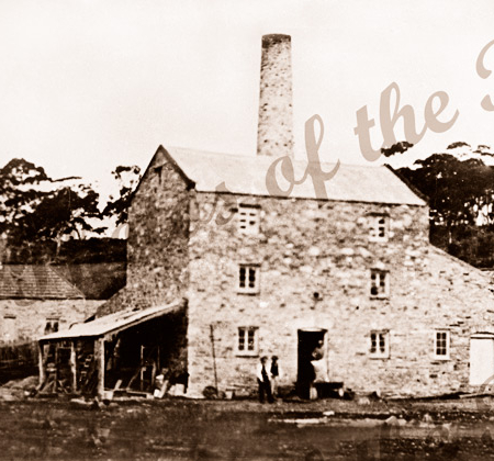 Roper's Flour Mill, Second Valley, SA. c1860s. Leonards Mill. South Australia. Finnis Vale