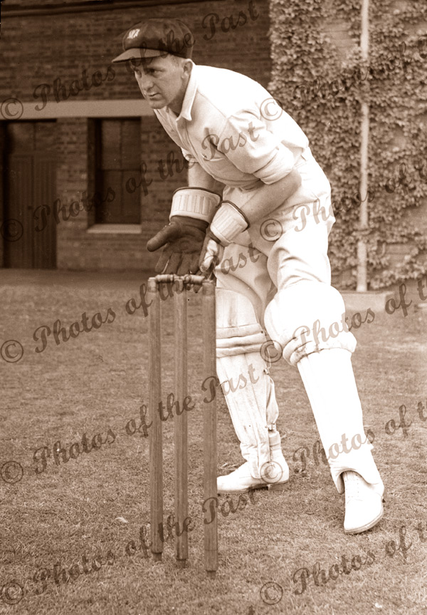 Don Tallon, Invincibles wicket keeper. Australian cricket team c1940s