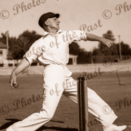 Australian cricketer, Clarrie Grimmett. c1930s