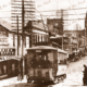 Barrack St, Perth, WA 1901. Western Australia. Tram