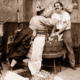 Don't tell me you won't wash. 1897.Humour, vertical, feminism, laundry