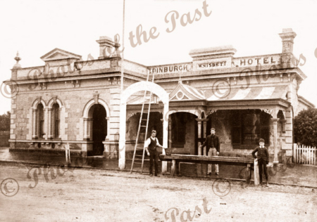 Edinburgh Inn (hotel), High St, Mitcham, SA. 1880. South Australia