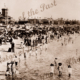 Glenelg Foreshore,looking sth (lots of horses & buggies) 1890s. South Australia. Beach