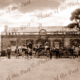 Emu Hotel, Morphette Vale, SA. c1880s. South Australia. Horse and carriages