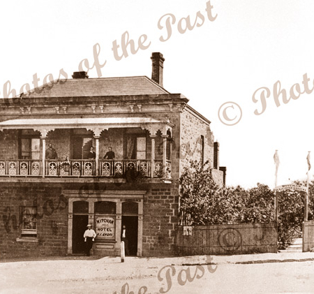 Mitcham Hotel, Albert St Mitcham SA. c1883. South Australia. Pub