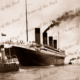 RMS TITANIC in Belfast Lough (sea trials) 1911. Shipping