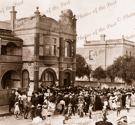 Kadina. Opening of Savings Bank of SA, 1908. South Australia