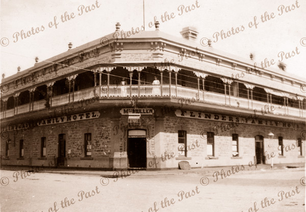Flinders Hotel, Port Augusta, SA, c1910. South Australia