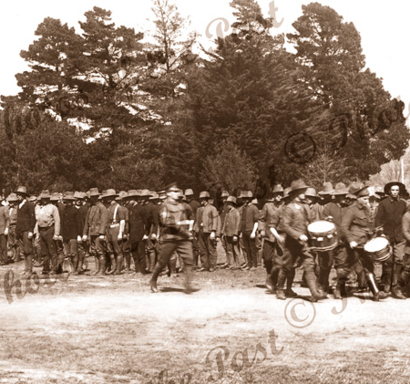 Australian Expeditionary Forces, Ballarat, Vic.c1915. Victoria. Military