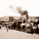 Mitcham Railway Station, SA. c1918. South Australia. Train