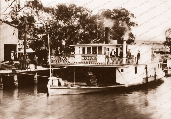 Goolwa wharf, SA. 1909. South Australia