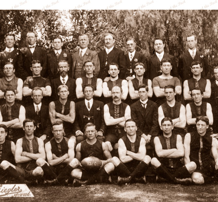Norwood Football Club, SANFL. 1912. Aussie rules. South Australia