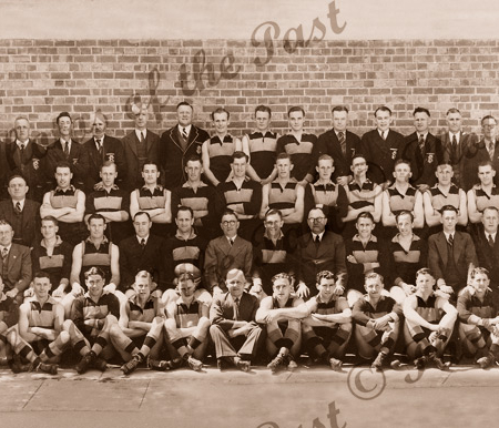 Sturt Football Club (with names) Premiers, SA. 1940. SANFL. South Australia