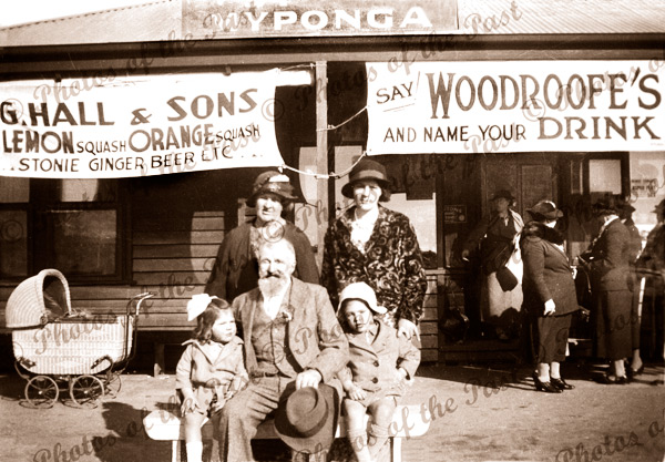W.J.Lykke's General Store, Myponga S.A. c1920s. South Australia