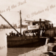 PS TYRO at Mannum SA. W. Vivian photo. Paddle steamer. Murray River, South Australia. c1910