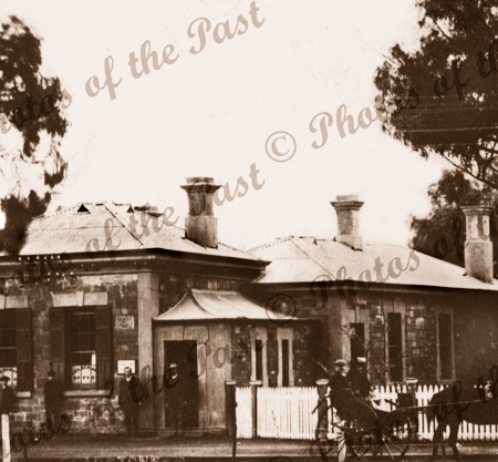 Telegraph Office, Gladstone, SA. 1910. South Australia. Horse and carriage