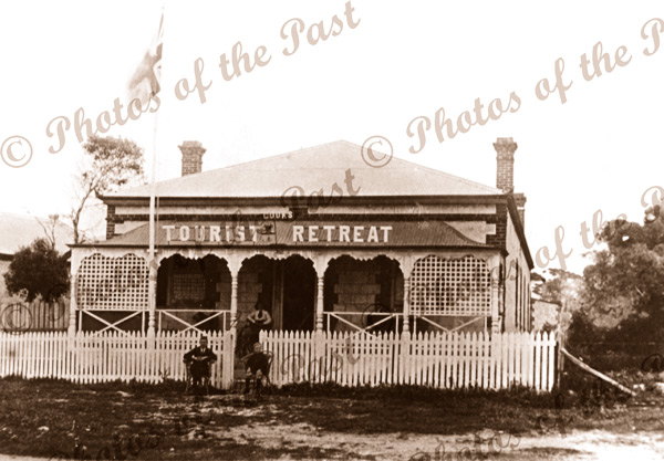 Cook's "Tourist Retreat" on Kangaroo Island, SA.1910s. South Australia.