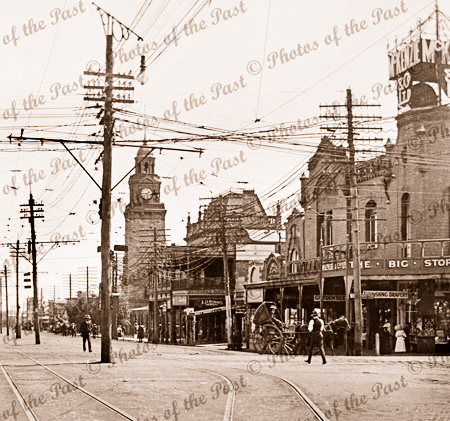 Main street McKenzie & Co store. Boulder/Kalgoorlie W.A. Western Australia. 1910s.