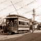 Boulder City tram, Boulder (near Kalgoorlie), WA. 1910s. Western Australia