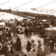 Commemoration Day at Glenelg, SA. 1890s. South Australia. Jetty. Pier