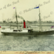 SS JAMES COMRIE in Port River, SA. 1904. South Australia
