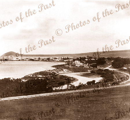 View across Victor Harbor to the Bluff, SA. c1910. South Australia