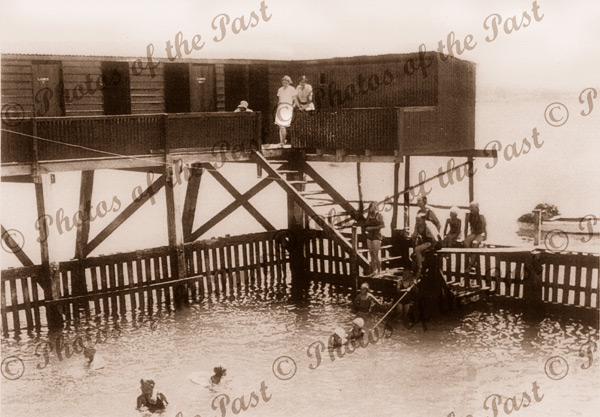Baths at Victor Harbor, SA. c1920s. South Australia