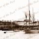 SS KARATTA on Fletchers Slip, ketch CAPELLA, Port Adelaide, SA. c1940. Shipping. South Australia