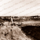View to McLaren Vale, SA, from cutting on Seaview Road c1936. South Australia