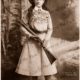 Annie Oakley, sharp shooter (1860-1926) 1899 Gun