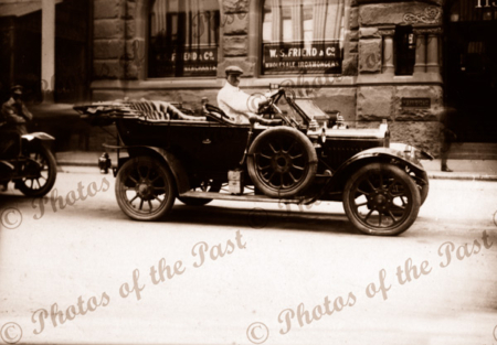 Old car, Sydney, NSW. c1910. New South Wales