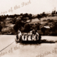 German wedding party on ferry at Walkers Flat, SA. South Australia. River Murray. 1908