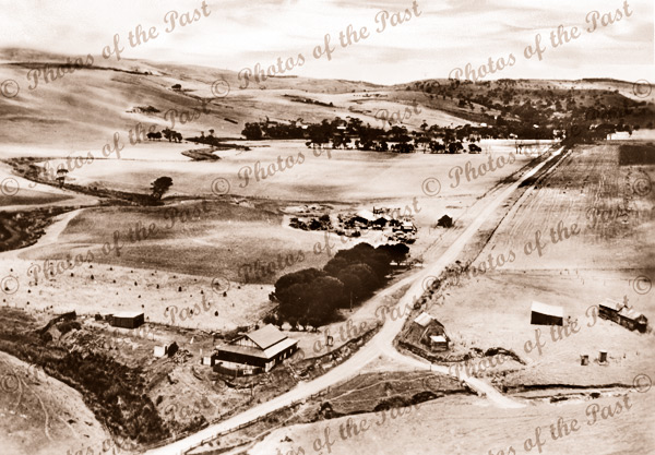 Second Valley, SA. View to Timber Mill. 1939. South Australia
