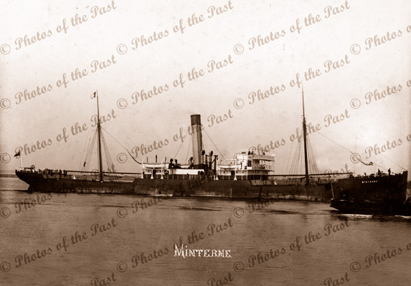 SS MINTERNE. c1900s. Shipping
