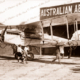 Australian Aerial Services" Aerodrome hangar, Albert Park, SA. South Australia. 1920s