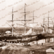 Ships PEKINA & COONATTO in SA Company's Basin. Port Adelaide, SA. South Australia. 1867